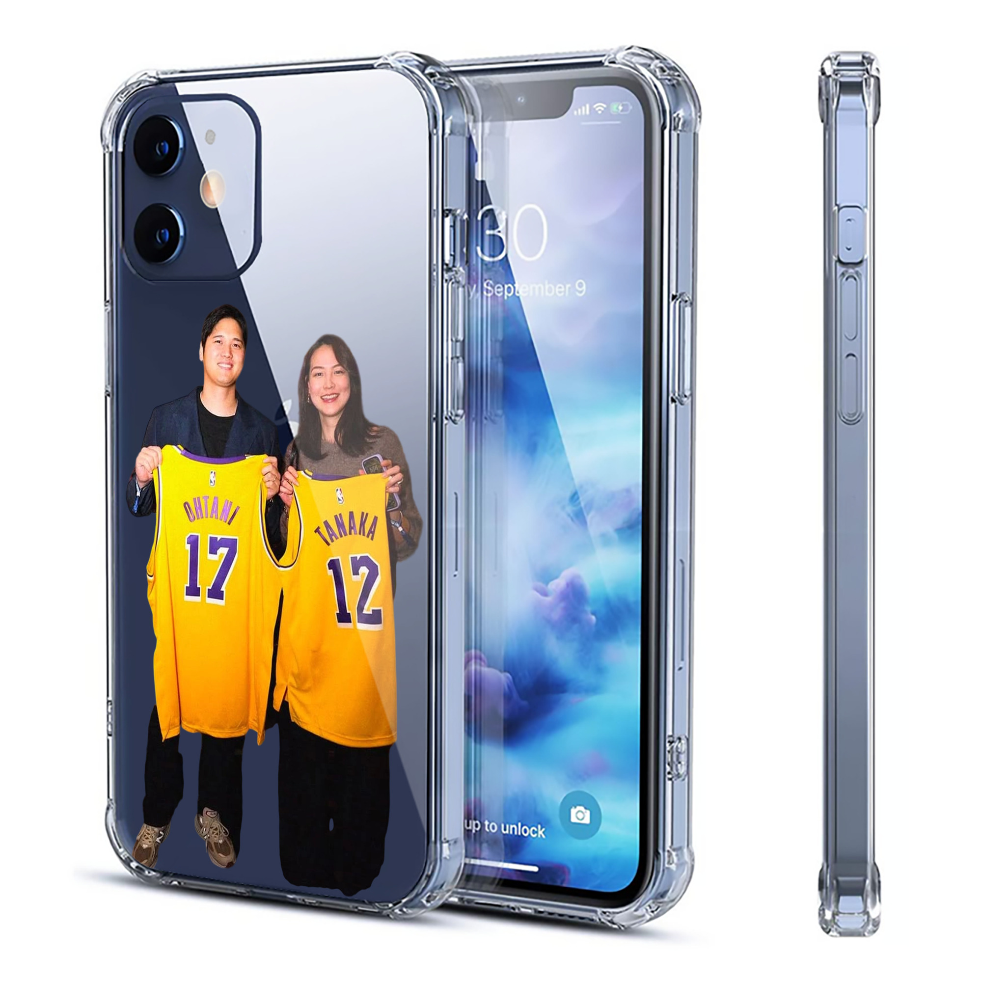  Clear IPhone 12 Case – Soft TPU With UV Print – Enhanced Drop Protection, Precise Fit, Anti-Fingerprint, Customizable Design, Scratch-Resistant, Yellow-Resistant